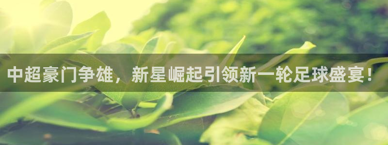 中超豪门争雄，新星崛起引领新一轮足球盛宴！