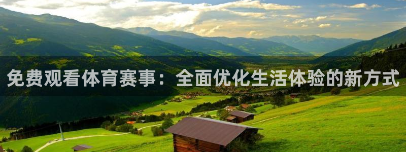 免费观看体育赛事：全面优化生活体验的新方式