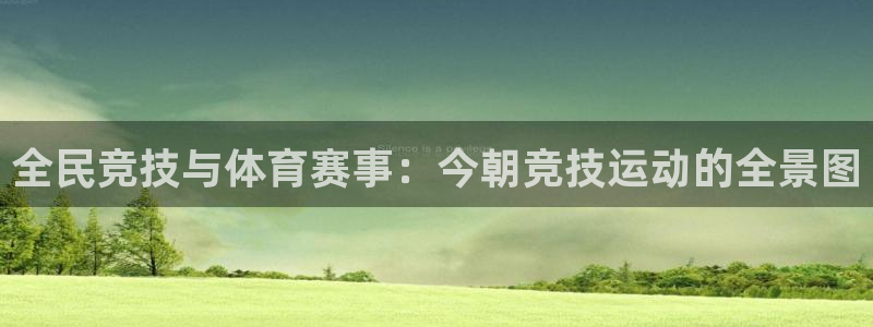 全民竞技与体育赛事：今朝竞技运动的全景图