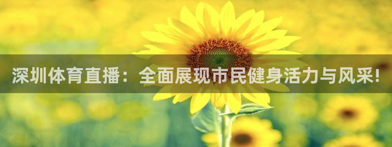 深圳体育直播：全面展现市民健身活力与风采!
